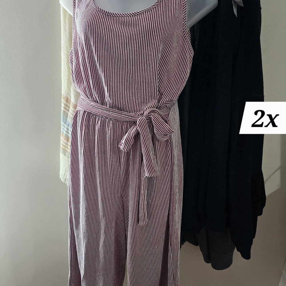 Striped Sleeveless Dress